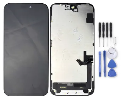 Obrázok produktu pre Kompletná jednotka TFT displeja pre Apple iPhone 15 Plus bez rámu, čierna