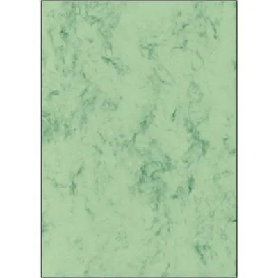 Produktbild von SIGEL DP552 Marmor-Papier, pastellgrün, A4, 200 g/m², 50 Blatt
