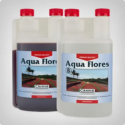 Produktbild von Canna Aqua Flores A & B, Blütedünger, 1 Liter