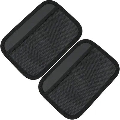 Productafbeelding van TRANKIELO® - 2 stuks kofferbaknetzakken - 20,2 x 13,8 cm - elastisch opbergnet voor auto - zwart