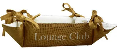 Produktbild von Brotkörbchen - braun weiss - Lounge Club