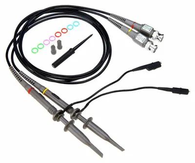 Oszilloskop-Sonde P6100 100 MHz, BNC-auf-Minigrabber, 2 Stück