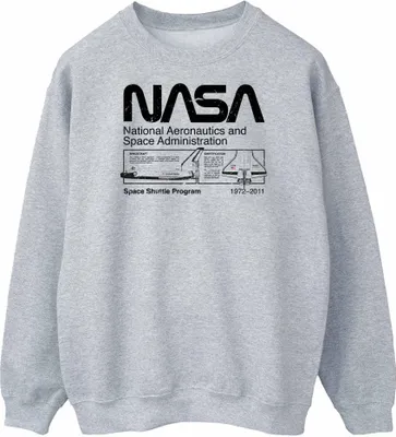 Obrázek produktu pro NASA - Mikina pro muže BI2198 (L) (šedá)