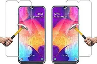 Produktbild von ino 2x Schutzglas kompatibel mit Samsung Galaxy  A30 Panzerglas  Panzerfolie Displayschutzglas Schutz Glasfolie Displayglas 9H