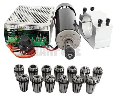 Obrázok produktu pre CNC vretenový motor, 500 W, upínacie čelisti ER11