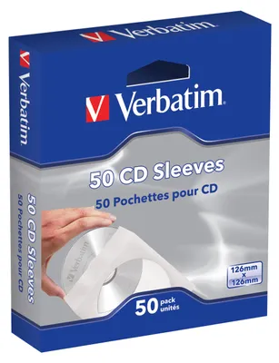 Image de Verbatim 49992 50 Pochettes Papier Pour Cd