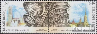 Produktbild von Briefmarken Belgien 2003 Mi 3219-3220 Paar (kompl.Ausg.) postfrisch Russland