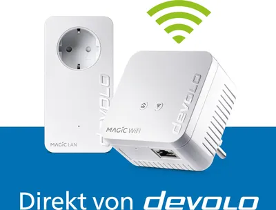 Image de devolo Magic 1 WiFi mini Powerline Amplificateur WLAN 2x adaptateur