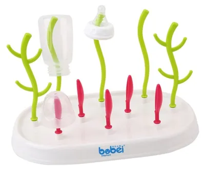 Produktbild von Baby Flaschenhalter Babyflaschen Abtropfgestell Trockenständer für Baby Flaschen