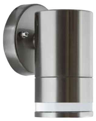 Zdjęcie produktu dla Kinkiet zewnętrzny TARAS matowy chrom 1xGU10x35W metal wym:13x7,5x9cm IP54 Struhm