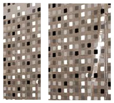 Produktbild von 2 Ersatzrollos für Eck-Duschrollo Mosaik, grau, von Kleine Wolke