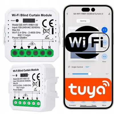 Produktbild von Sone Rollladen-Jalousiensteuerung Tuya WIFI mit Winkelverstellung