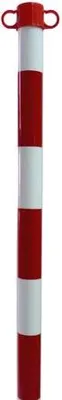 Immagine prodotto di Palo Stradale-Wc Palo Di Avvertimento Bianco-Rosso