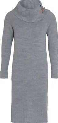 Produktbild von Knit Factory Jamie Strickkleid - Grau - 40/42