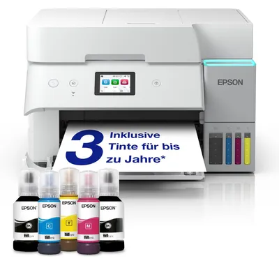 Zdjęcie produktu dla Epson EcoTank ET-4956, Atramentowa, Drukowanie w kolorze, 4800 x 1200 DPI, A4, Bezpośrednie drukowanie, Czarny