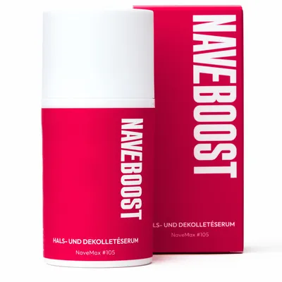 Produktbild von Naveboost Hals- & Dekolletéserum straffend mit Hyaluronsäure, vegan, 50 ml, KI-generiertes Bild