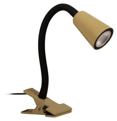 Produktbild von Leselampe Metall Flexarm 27 cm Klemmleuchte Grün Schwarz GU10 Modern Tischlampe