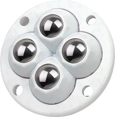 Immagine prodotto di INF 20PCS Ruote Girevoli, Rotelle Girevoli Adesive, Rotelle per Mobili Resistenti (Confezione da 4) Bianco