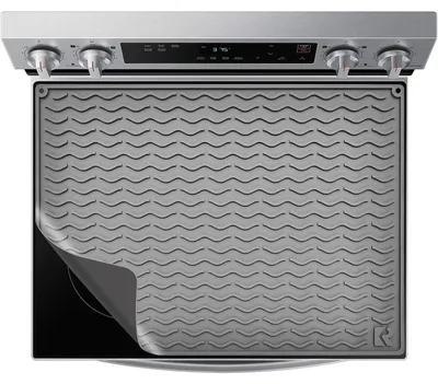 Produktbild von Abtropfmatte Silikon 51x71cm Hellgrau Hitzebeständig bis 220°C