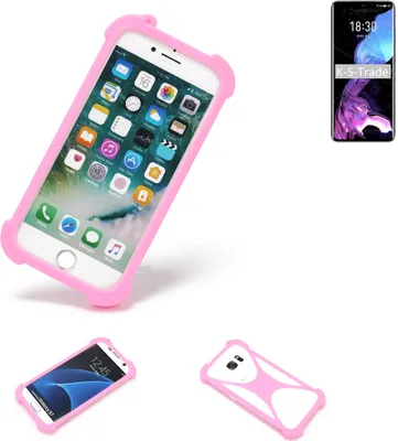 Produktbild von K-S-Trade Handy Hülle kompatibel mit Meizu 18 Schutz Hülle Bumper Silikon Schutz Hülle Cover Case Silikoncase Silikonbumper TPU Softcase