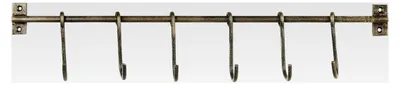 Produktbild von Hakenleiste mit 6 S-Haken