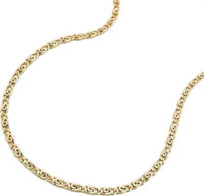 Obrázok produktu pre Náhrdelník, retiazka "S" tvaru, 1,2 mm, 14 karátové zlato, dĺžka 42 cm