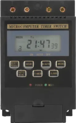 Produktbild von KG316T Digitaler Zeitschalter, mikrocomputerprogrammierbarer Zeitschalter, AC 220 V, 25 A