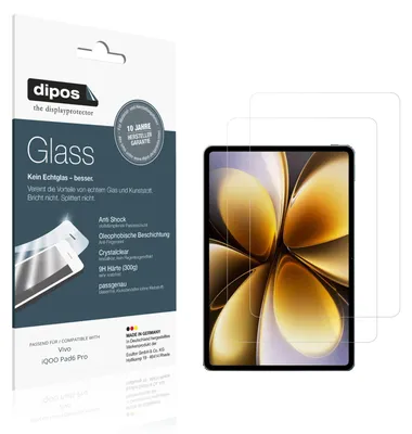 Obrázek produktu pro 2x dipos GlassCC Vivo iQOO Pad6 Pro