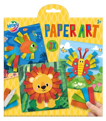 Produktbild von Kreative Bastelgruppe, Papierkunst, Tierbasteln, 3er-Set