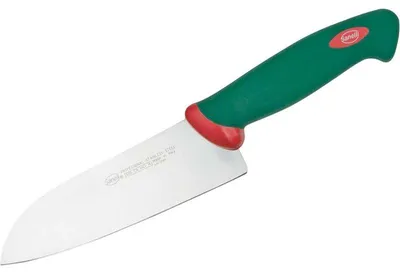 Produktbild von Sanelli Santoku-Messer, ergonomischer Griff, Klingenlänge 16 cm