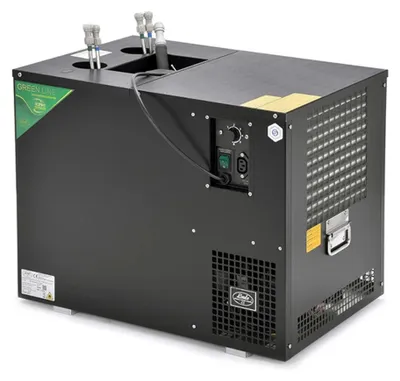 Immagine prodotto di Spillatore birra AS-110, dispenser birra, macchina per birra 2-linee - Raffreddatore a umido