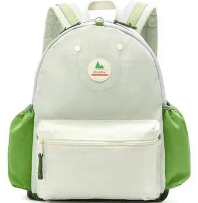 Immagine prodotto di Zaino per bambini, adatto all'asilo nido e alla scuola elementare, 16 pollici, 16L, verde chiaro, idrorepellente