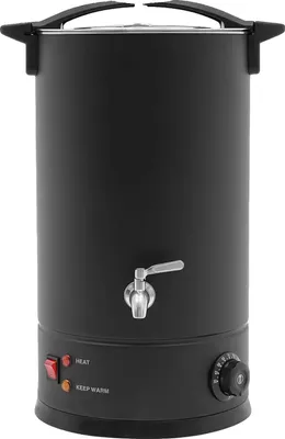 Zdjęcie produktu dla Topielnik wosku, moc 1800 W, pojemność 15 litrów, czarny