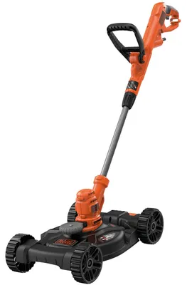 Obrázek produktu pro Black & Decker BESTA530CM-QS, Strunový vyžínač, Rukojeť ve tvaru D, 1,6 mm, 7500 ot/min, Černá, Oranžová, 30 cm