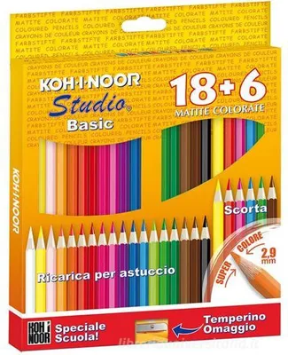 Image de Koh-I-Noor DH3324 Multi 24pièce(s) crayon de couleur
