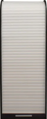 Produktbild von Mäusbacher Jalousieschrank Rolladenschrank Holzwerkstoff/Kunststoff Schwarzstahl/Weiß