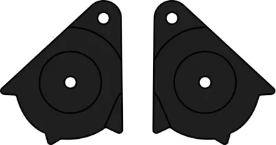 Immagine prodotto di Kit Movimento Visiera Casco Airoh Commander