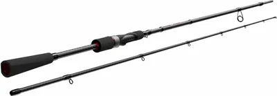 A fishing rod is shown against a white background.