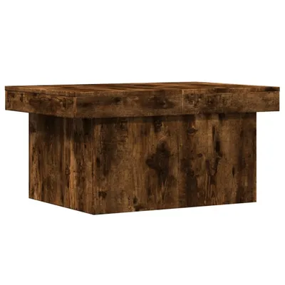Zdjęcie produktu dla vidaXL Stolik kawowy dąb wędzony 80x55x40 cm materiał drewnopochodny