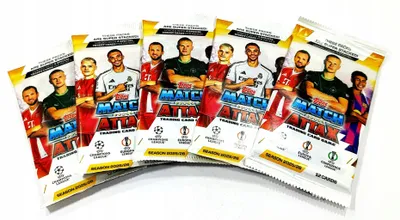 Obrázok produktu pre MATCH ATTAX TCG CARDS / 2025/26 SEASON / 5 PACKETS / 60 cards