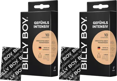 Produktbild von BILLY BOY VIEL GEFÜHLSINTENSIV 10ER (2er Pack)