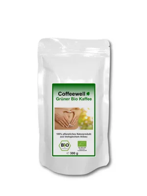 Produktbild von Coffeewell Grüner  Kaffee 300g