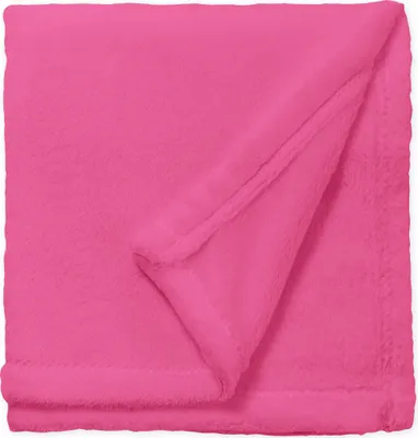 Produktbild von Kuscheldecke 150x200 cm rosa Flauschig kuschelig warm Wohndecke Fleece Decke