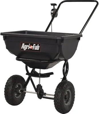 Produktbild von Streuwagen, zum Schieben, 38,5 kg, Schwarz