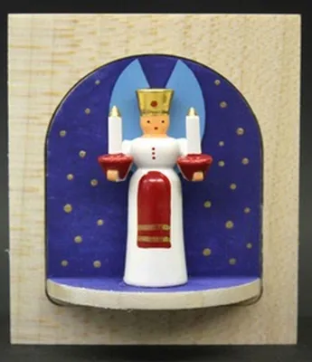 Produktbild von Miniaturfigur Drehkastl Lichterengel 5x6x2,5cm NEU