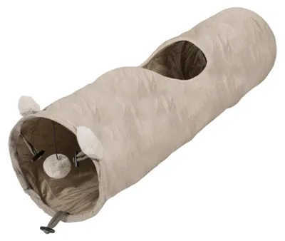 Produktbild von Duvo+ Katzenspielzeug Spieltunnel Cozette beige