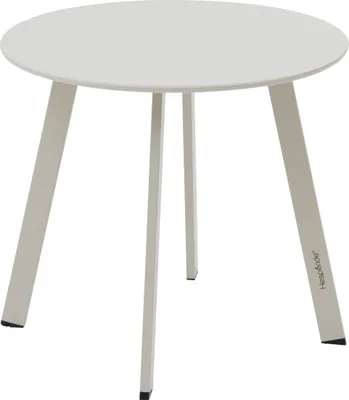 Produktbild von Runder gartenbeistelltisch "saona" lehm 50 x 45cm aus stahl - Hespéride