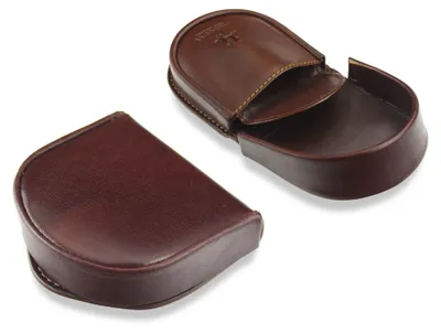Zdjęcie produktu dla Visconti portfel męski skóra naturalna brązowy RFID 8x8x2,5 cm