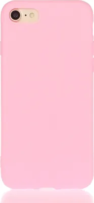 Produktbild von Mobigear Colors iPhone 8 Hülle Flexibles TPU Backcover - Pink