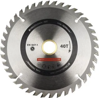 Obrázok produktu pre Kotúčové píly 130x20 mm 40T - na kus